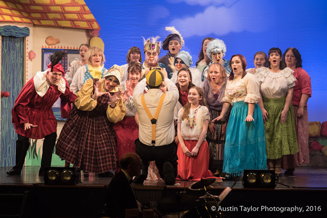 The cast of Mother Goose